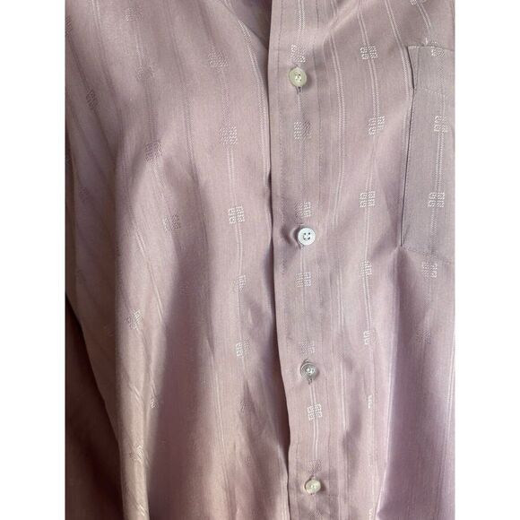 givenchy monsieur men's button down pale purple size large vintage vibes casual - Picture 2 of 5